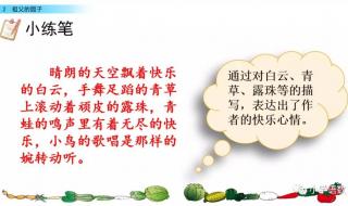 祖父的园子课堂笔记图片